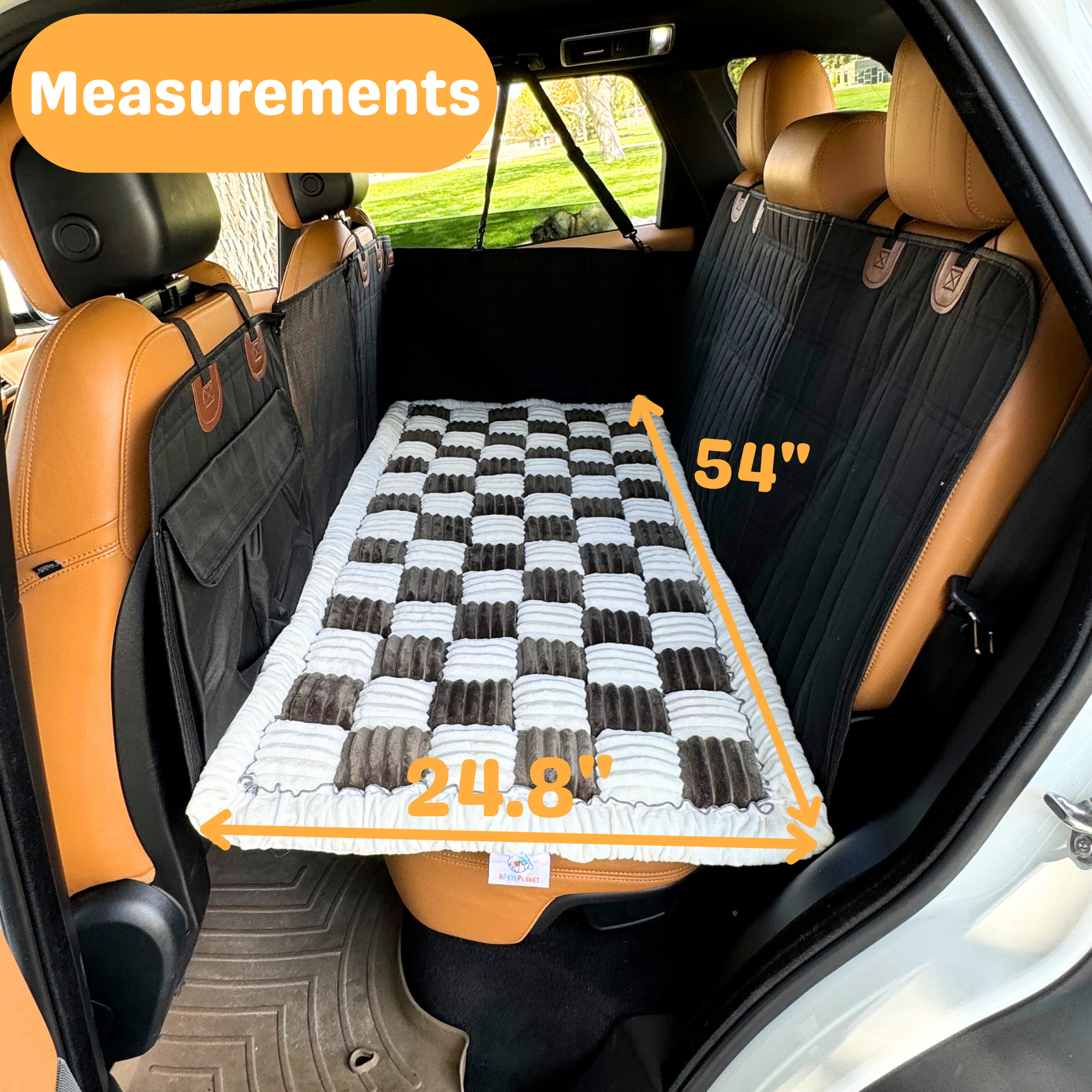 Deluxe Dog Bed - For The Backseat Extender