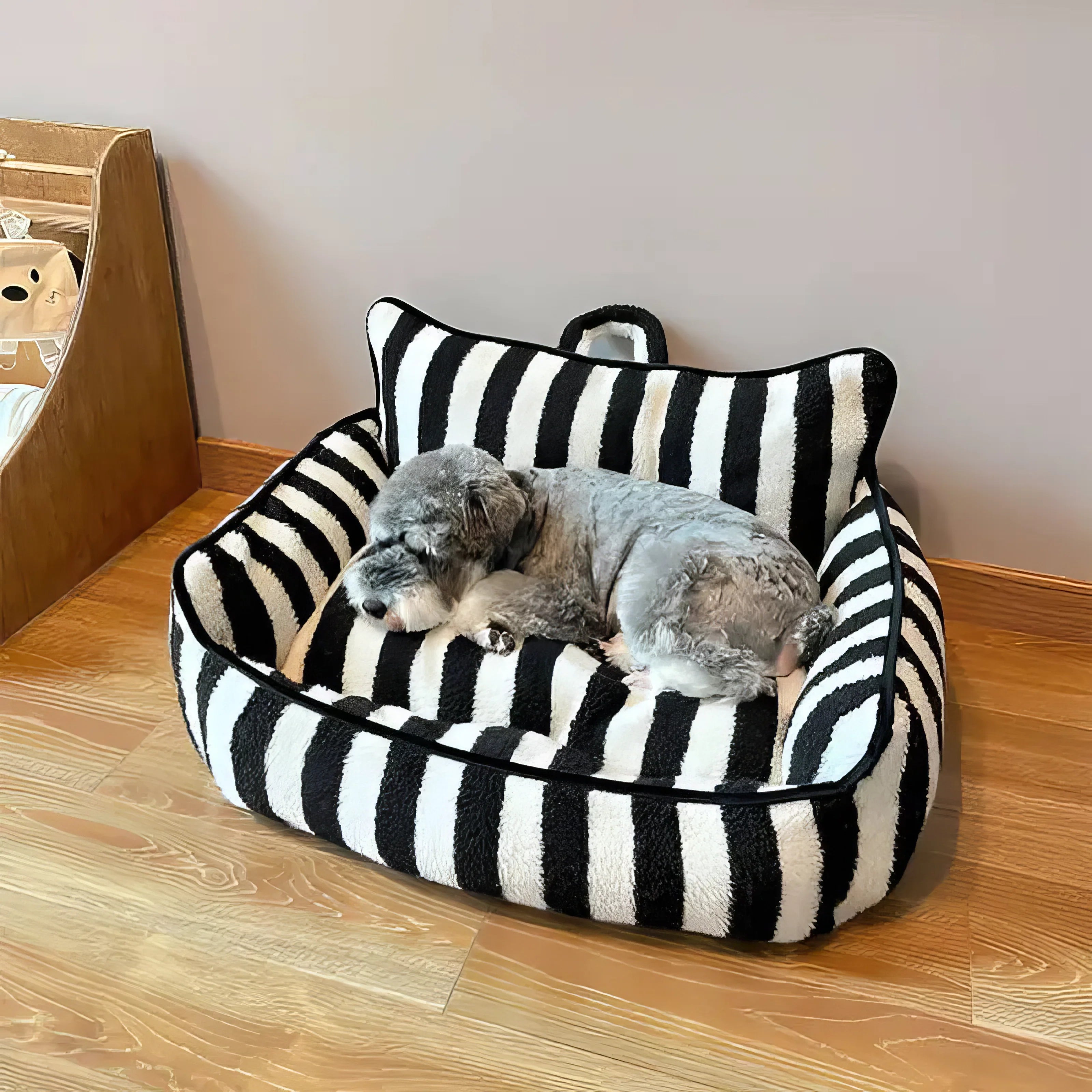 Trendy Striped Bed