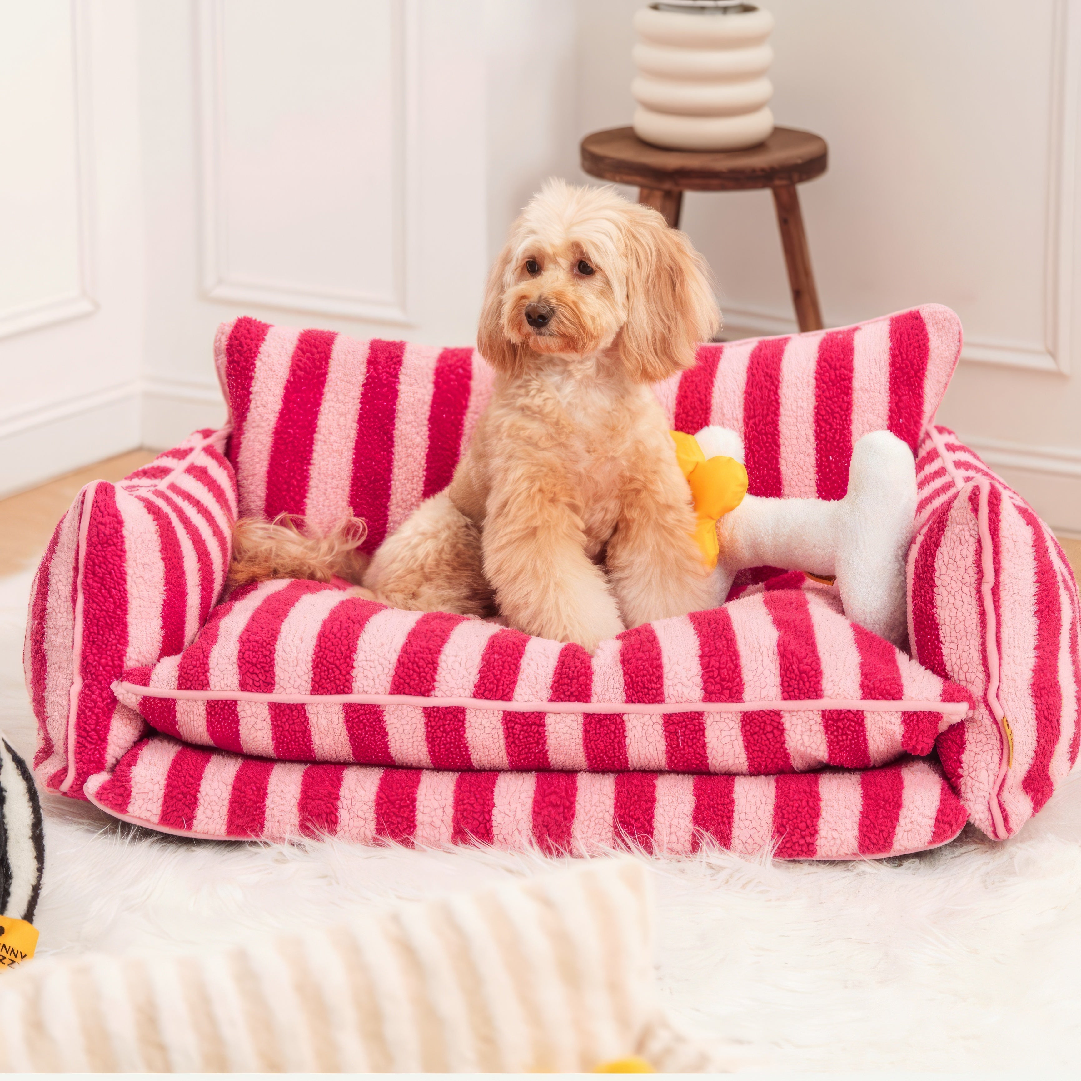 Trendy Striped Bed
