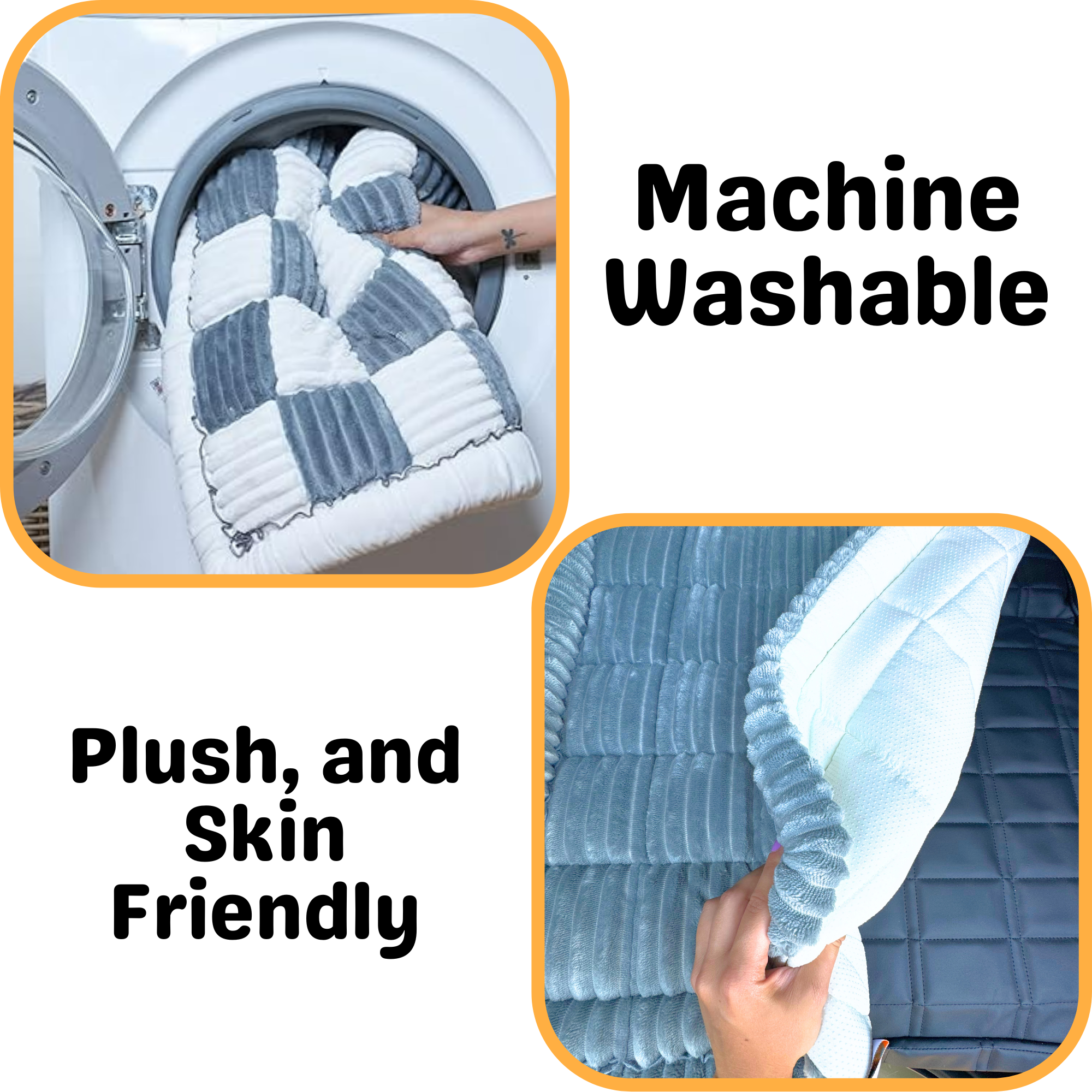 Deluxe Dog Bed - For The Backseat Extender
